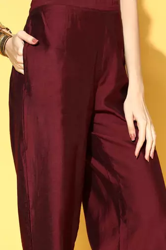 Floral Cotton Blend Kurta Set