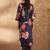 Women Floral Printed Regular Kurta with Trousers