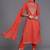 Bandhani Printed Sequined Kurta with Palazzos & Dupatta