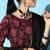 Cotton Blend Romantic Florals Kurta Set