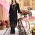 Floral Embroidered Regular Thread Work Kurta With Trousers & Dupatta
