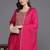 Embroidered Empire Sequinned Chanderi Silk Kurta with Trousers & Dupatta