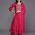 Embroidered Empire Sequinned Chanderi Silk Kurta with Trousers & Dupatta