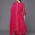 Embroidered Empire Sequinned Chanderi Silk Kurta with Trousers & Dupatta