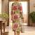 Women Floral Printed Regular Pure Cotton Kurta with Trousers