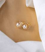 White Pearl Studs