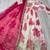 Pink russian silk embroidered anarkali set with dupatta