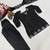 Black Embroidery And Moti work Silk Blend Salwar Suit