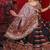 Multi Mirror with Dori & Latkan Lahenga Choli Set