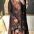 Dark Choclate Embroidery And Moti work Silk Blend Salwar Suit