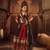 Black Color Mirror with Dori & Latkan Work Navratri Lahenga Choli Set