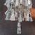 Silver embroidered velvet bucket potli bag