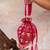 Hot pink embroidered velvet potli bag