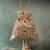 Gold mirror embroidered silk potli bag