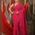Elegant pink cotton handspun saree with sequin embellishments and pom pom