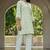 Pista schiffli embroidered pure cotton straight kurta set