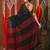 Black  cotton saree with sequine work