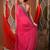 Pink solid mulmul soft saree