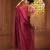 Purple cotton handwoven soft saree with sequin work