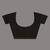 Black cotton soft saree with stripe pattern