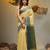 Light yellow tissue handwoven soft saree
