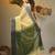 Light yellow tissue handwoven soft saree
