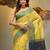 Yellow tissue handwoven soft saree