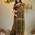 Sap green tissue handwoven soft saree with texture designs