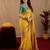 Yellow soft silk blend banarasi jacuard work pethani saree with unstitched blouse piece