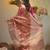 Violet dual tone texture motifs tissue saree with stripes pallu