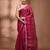 Pink texture motifs tissue saree with stripes pallu