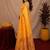 Yellow soft silk blend banarasi jacuard work pethani saree with unstitched blouse piece