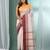 White pure cotton tant saree with woven designs