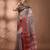 White bengal tant pure cotton saree with zari border
