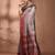 White bengal tant pure cotton saree with zari border