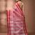 Red bengal tant pure cotton saree with red border