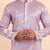Men viscose silk embroidered designer kurta set