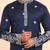 Men viscose silk embroidered designer kurta set