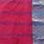 Pink tant pure cotton saree with zari border