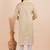 Men viscose silk embroidered designer kurta set