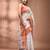 White tant pure cotton saree with zari border