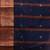 Navy blue tant pure cotton saree with zari border