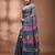 Light grey silk cotton handwoven soft jamdani saree