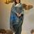 Grey silk cotton handwoven soft jamdani saree