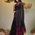 Black silk cotton handwoven soft jamdani saree