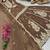 Brown designer embroidered georgette party wear sharara suit and dupatta set