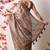 beige cotton blend checks print golden zari woven border saree with unstitched blouse piece