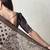 beige cotton blend polka dots print golden zari woven border saree with unstitched blouse piece