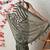green cotton blend stripes print golden zari woven border saree with unstitched blouse piece