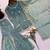 Designer teal embroidered kurta sharara suit for bridesmaid & festivals